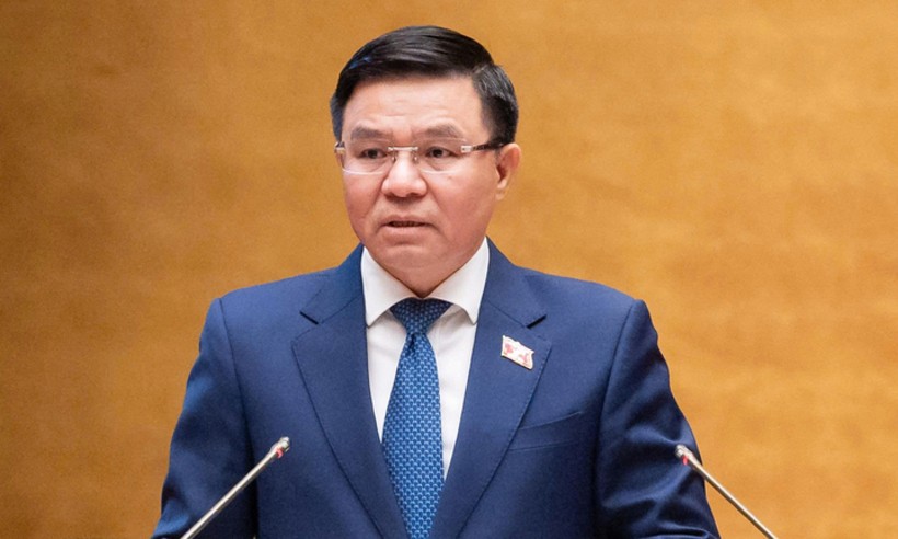 Bộ trưởng Bộ Công Thương Lê Mạnh Hùng. Ảnh: Media Quốc hội.