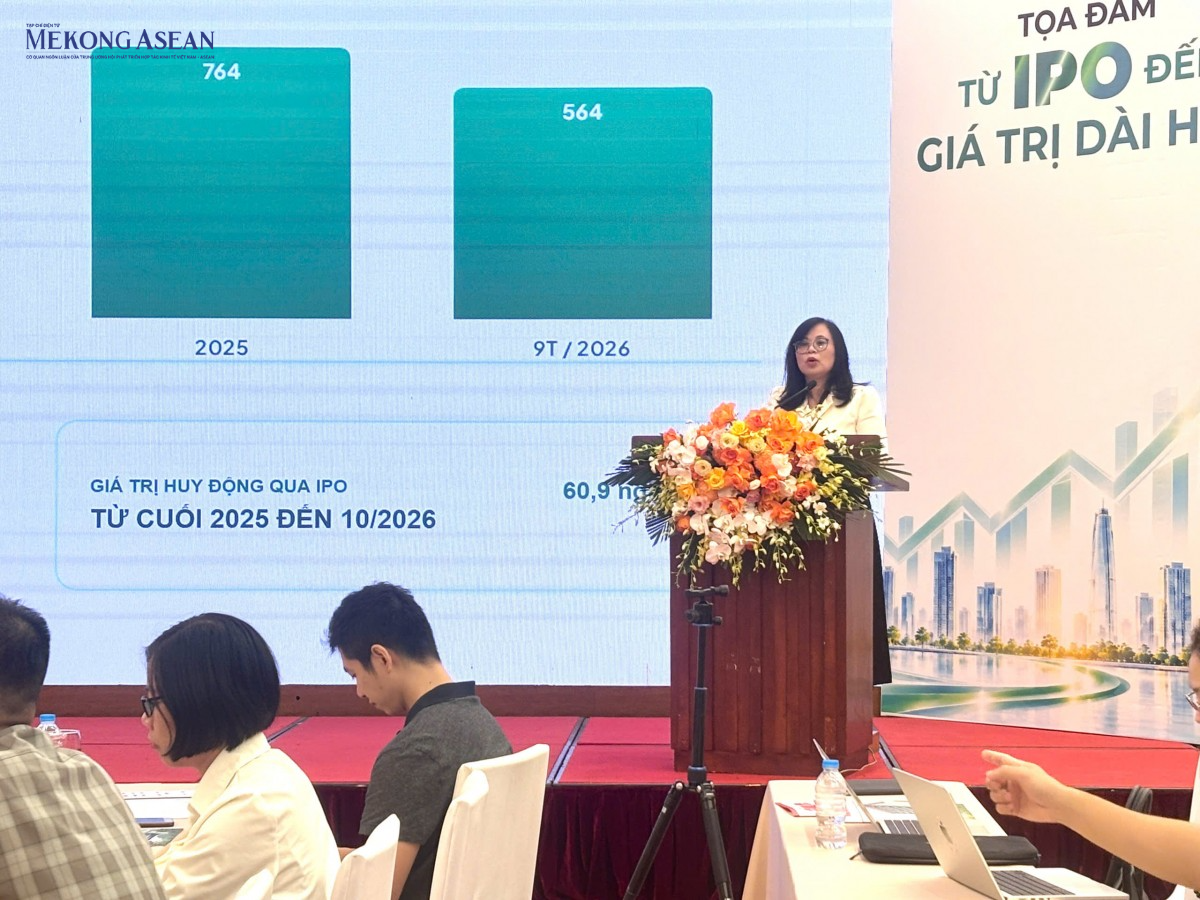 Phó Chủ tịch UBCKNN: Thị trường cần doanh nghiệp IPO minh bạch, hiệu quả