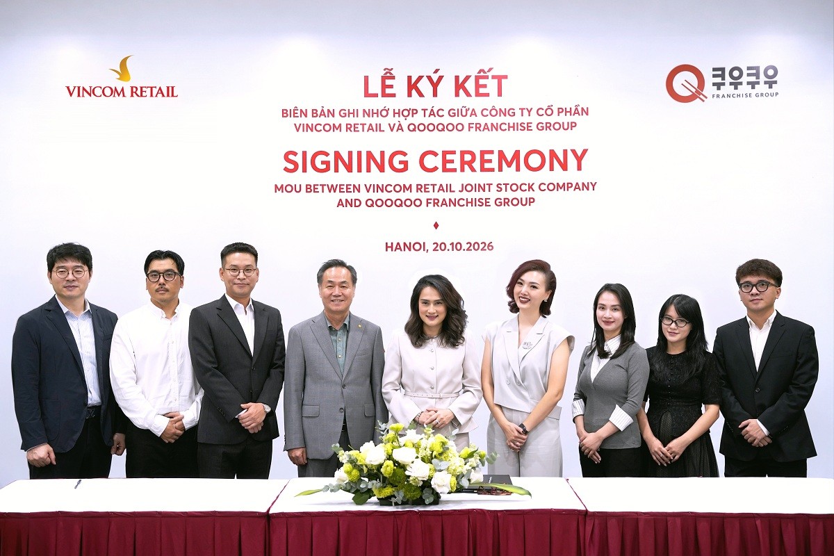 Vincom Retail bắt tay 'ông lớn' QooQoo Premium Buffet Hàn Quốc