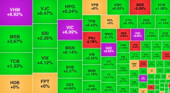 Nhóm bất động sản 'đồng khởi' kéo VN-Index tăng gần 47 điểm