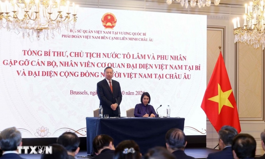 Tổng Bí thư, Chủ tịch nước gặp gỡ cộng đồng người Việt tại châu Âu