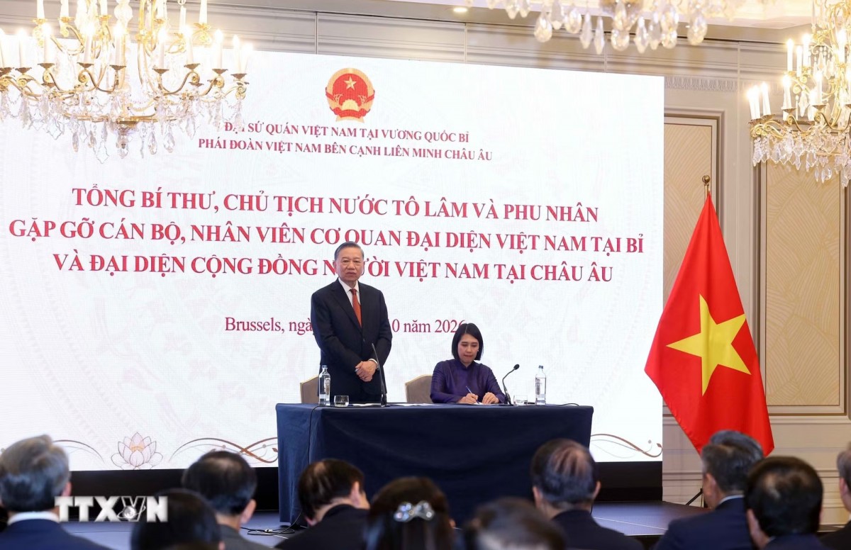 Tổng Bí thư, Chủ tịch nước gặp gỡ cộng đồng người Việt tại châu Âu