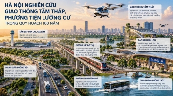 Hà Nội nghiên cứu phát triển giao thông đa phương thức tầm nhìn 100 năm