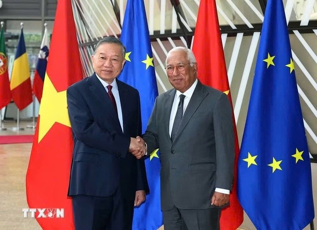 Tổng Bí thư, Chủ tịch nước hội đàm với Chủ tịch Hội đồng châu Âu
