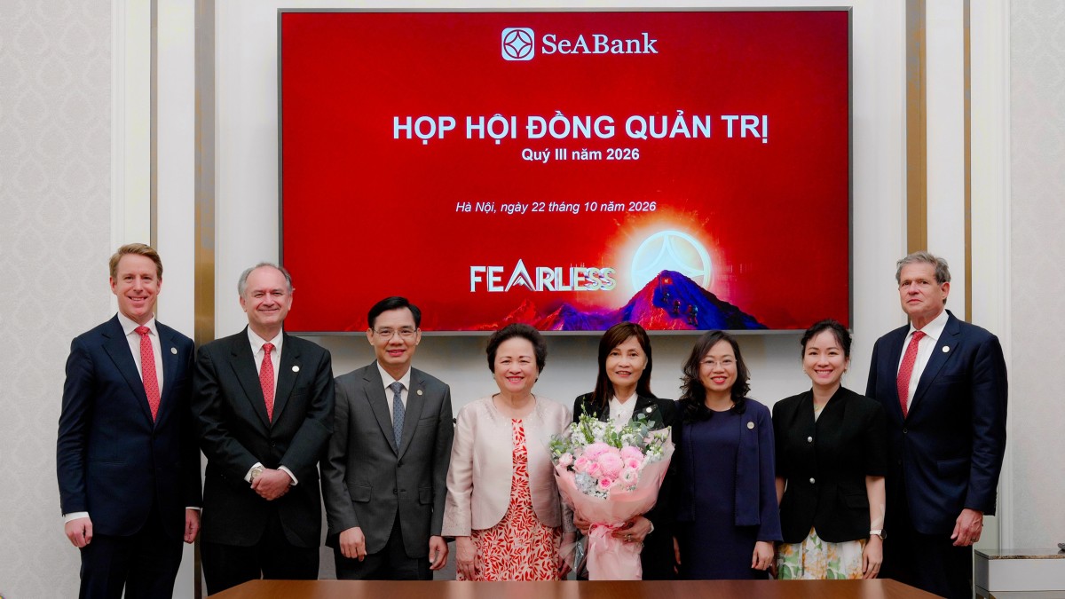 SeABank bầu Chủ tịch HĐQT mới, kiện toàn nhân sự cấp cao