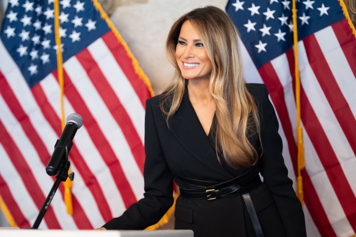 Đệ nhất Phu nhân Mỹ Melania Trump. Ảnh: X/@MELANIATRUMP (tài khoản X của bà Trump)