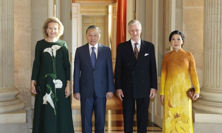 Tổng Bí thư, Chủ tịch nước Tô Lâm hội kiến Nhà vua Bỉ Philippe