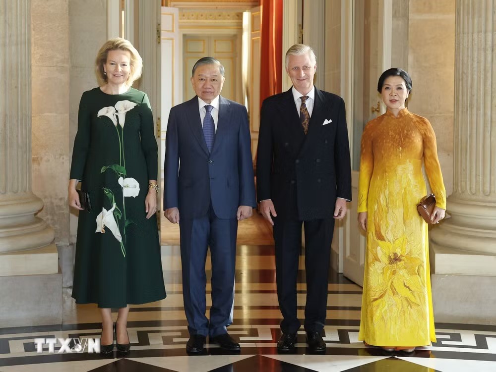 Tổng Bí thư, Chủ tịch nước Tô Lâm hội kiến Nhà vua Bỉ Philippe