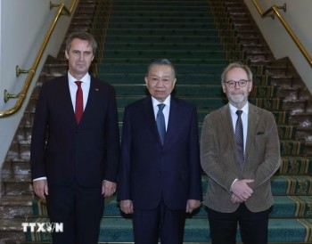 Tổng Bí thư, Chủ tịch nước hội kiến Chủ tịch Thượng viện, Hạ viện Bỉ