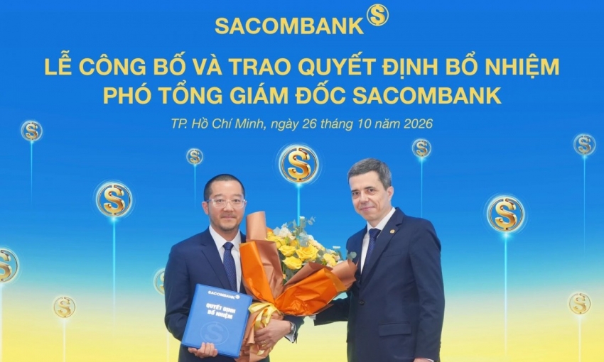 Sacombank bổ nhiệm thêm một phó tổng giám đốc