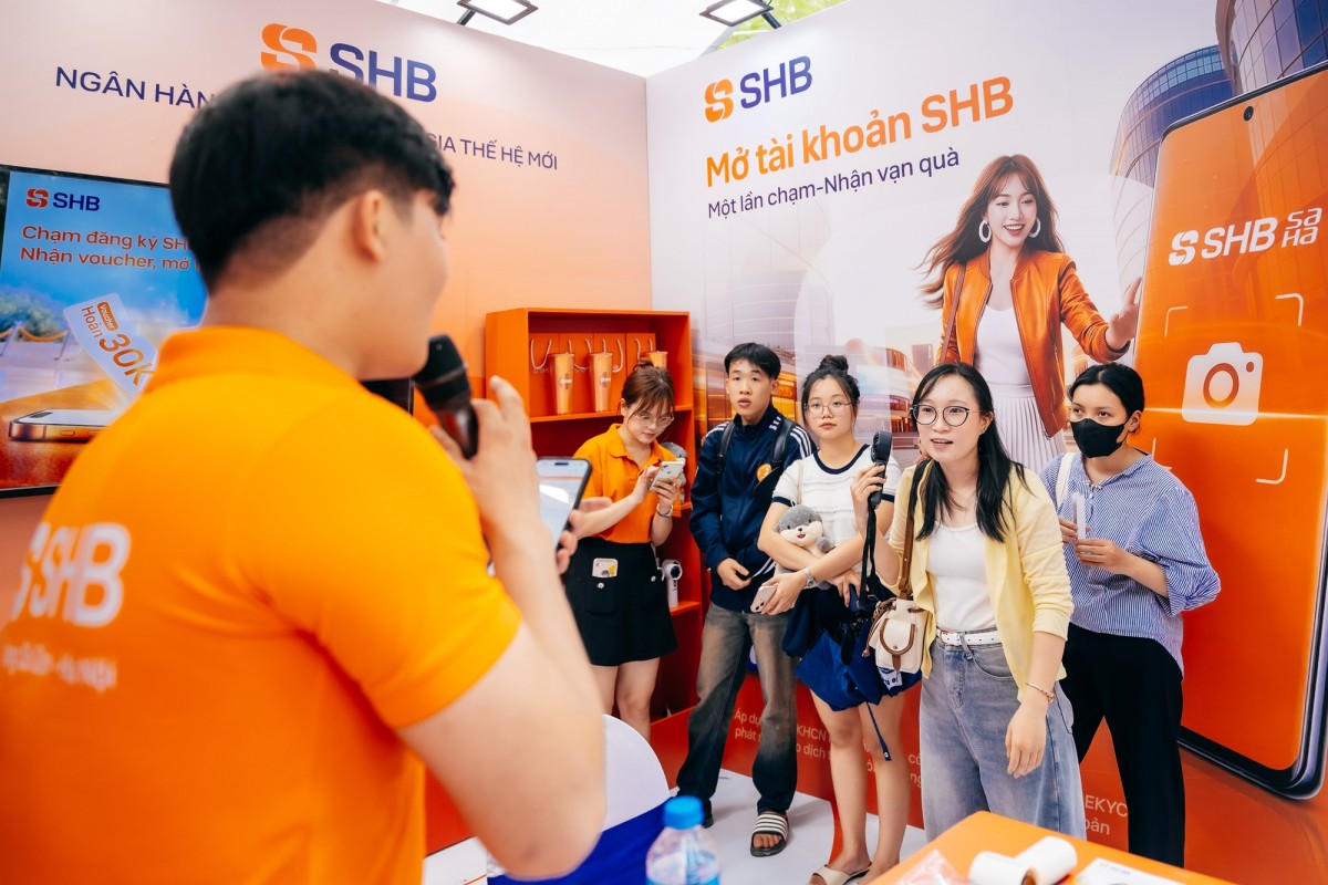 SHB khuấy động Sóng Festival với trải nghiệm tài chính số dành cho giới trẻ