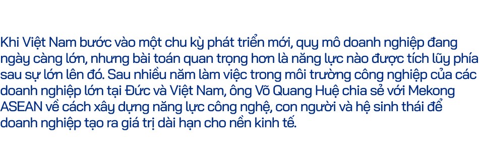 Ông Võ Quang Huệ: Quy mô chỉ có ý nghĩa khi trở thành năng lực