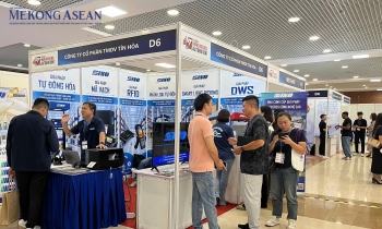 Khai mạc chuỗi triển lãm quốc tế về logistics và kho vận tại Hà Nội