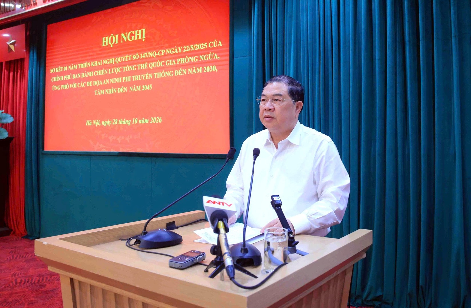 Kịch bản ứng phó an ninh phi truyền thống phải chuyển từ xây dựng sang vận hành được