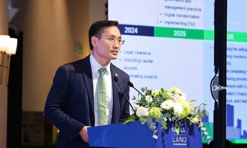 Giao dịch cổ phiếu trái chiều tại Novaland