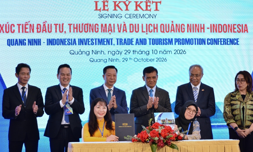 Quảng Ninh mời gọi doanh nghiệp Indonesia đầu tư vào công nghệ cao, năng lượng sạch