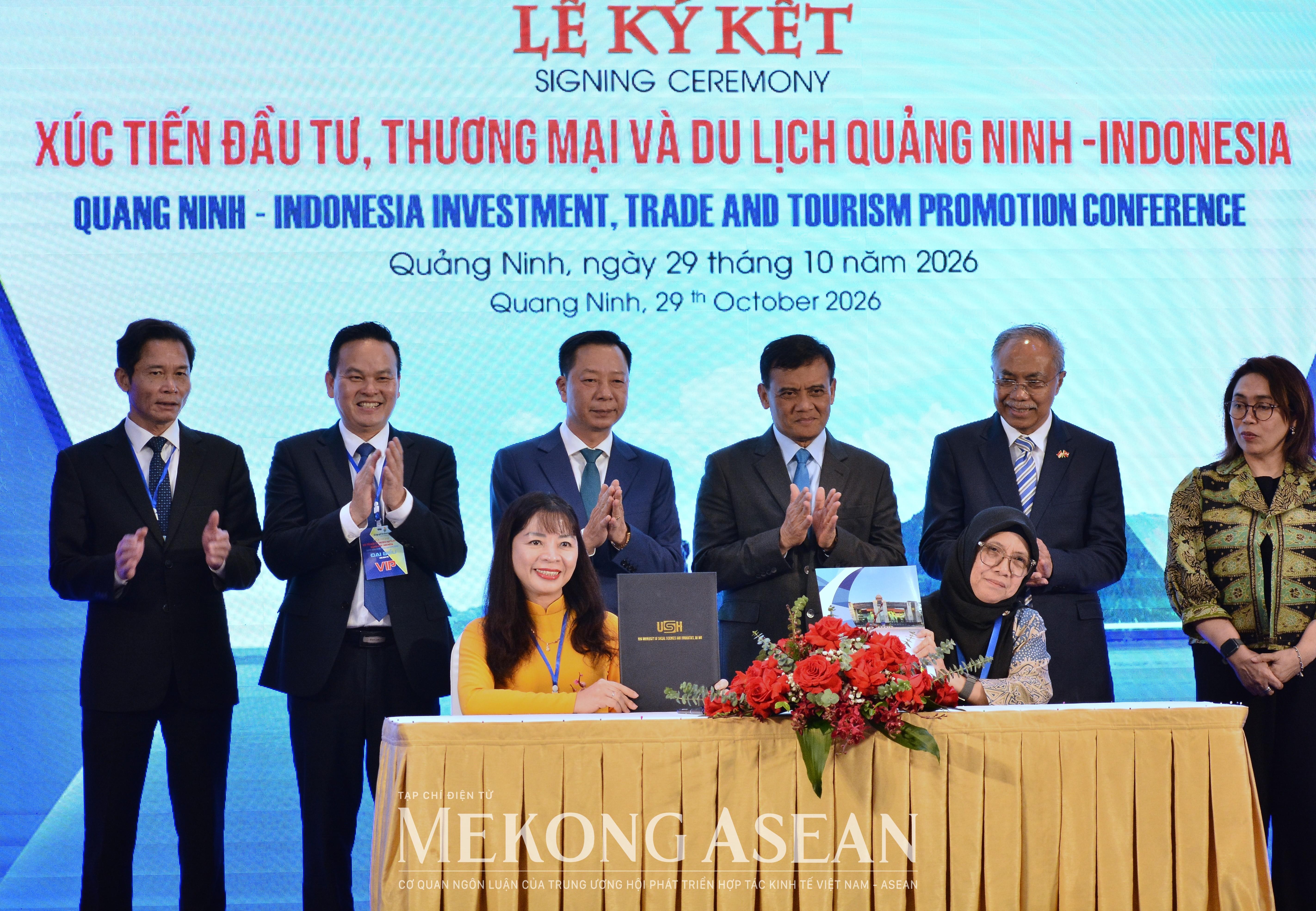 Quảng Ninh mời gọi doanh nghiệp Indonesia đầu tư vào công nghệ cao, năng lượng sạch