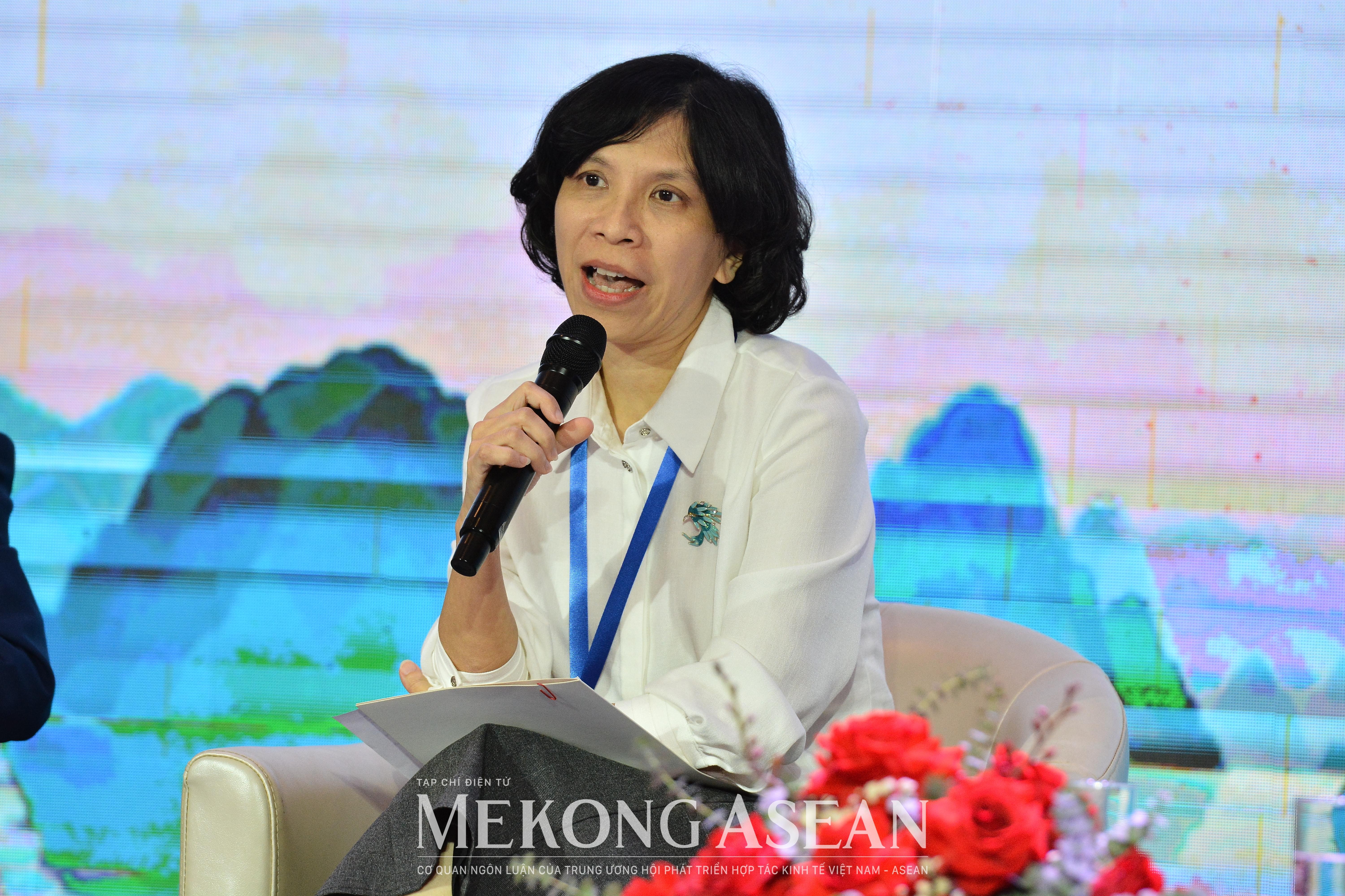 Bà Lại Việt Anh, Phó Cục trưởng Cục Thương mại điện tử, Bộ Công Thương. Ảnh: Lê Hồng Nhung - Mekong ASEAN