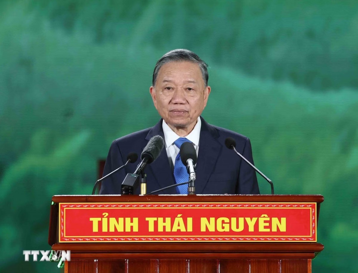 Tổng Bí thư, Chủ tịch nước: Thái Nguyên phấn đấu thành tỉnh thu nhập cao trước năm 2045