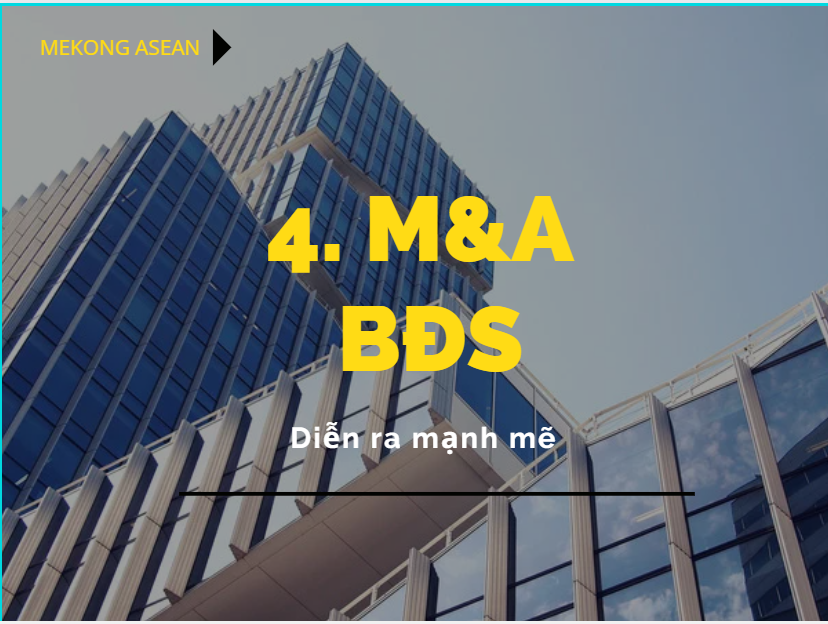 Cuộc đua M&amp;amp;amp;amp;A 2021 với sự trỗi dậy rất mạnh mẽ của nh&oacute;m c&aacute;c doanh nghiệp trong nước với h&agrave;ng loạt vụ th&acirc;u t&oacute;m đất c&oacute; gi&aacute; trị.