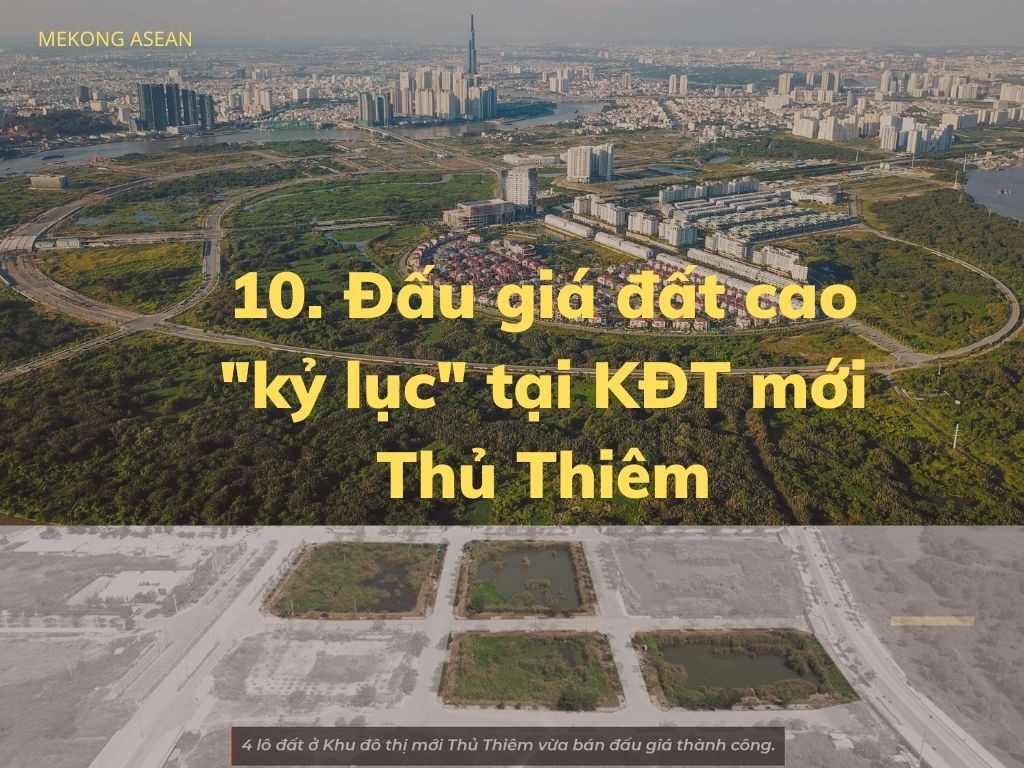 Đấu gi&aacute; 4 l&ocirc; đất tại KHĐT mới Thủ Thi&ecirc;m