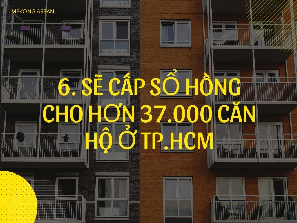 Dự kiến ba th&aacute;ng cuối năm 2021, sẽ cấp sổ hồng cho 6.500 căn.