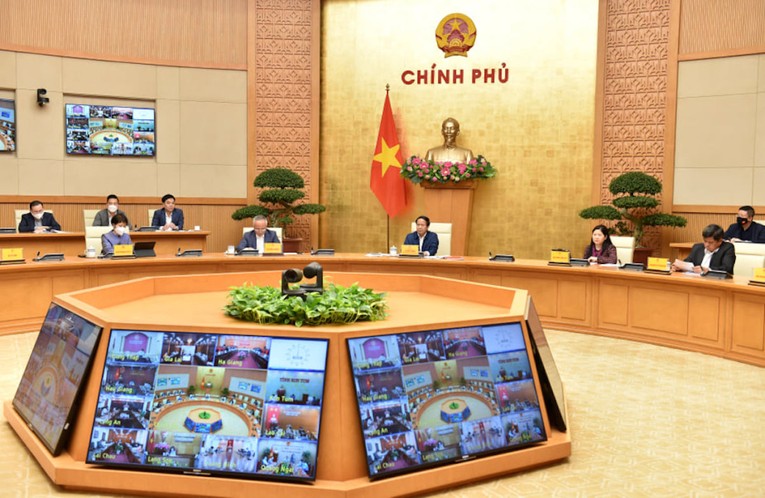 To&agrave;n cảnh cuộc họp. Ảnh: VGP