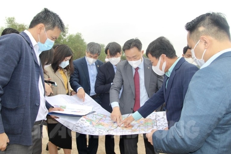 C&ocirc;ng ty TNHH Daewoo Engineering &amp;amp;amp;amp; Construction khảo s&aacute;t thực tế