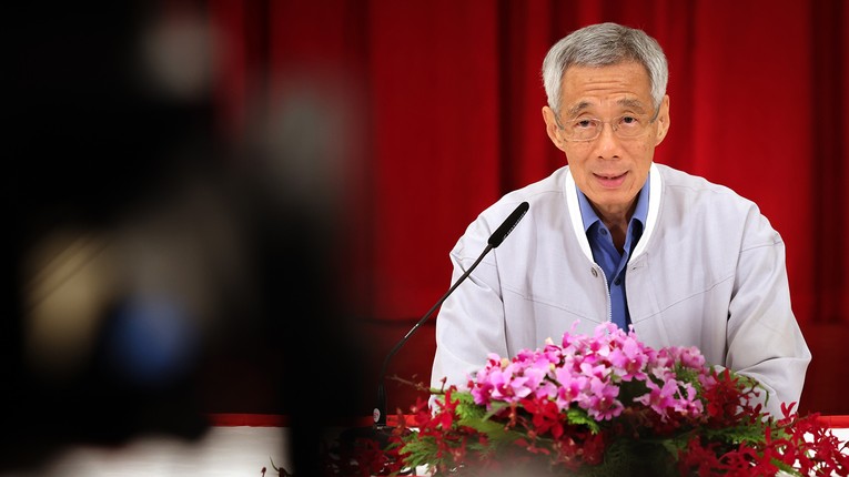 Thủ tướng Singapore L&yacute; Hiển Long. Ảnh: Singapore PMO