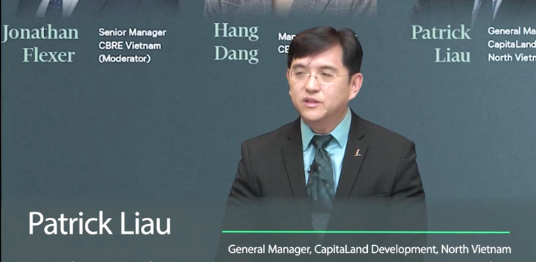 &Ocirc;ng Patrick Liau, Quản l&yacute; cấp cao của CapitaLand Việt Nam