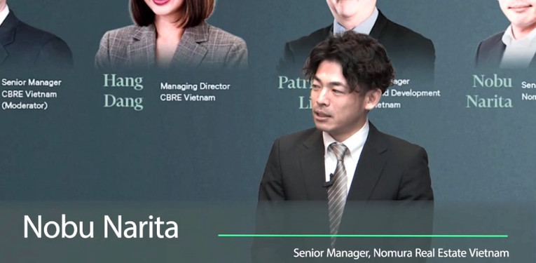 &Ocirc;ng Nobu Narita, Quản l&yacute; cấp cao c&ocirc;ng ty bất động sản Nomura Việt Nam
