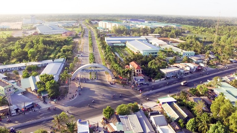 Khu c&ocirc;ng nghiệp T&acirc;n Ph&uacute; Thạnh (huyện Ch&acirc;u Th&agrave;nh A, tỉnh Hậu Giang)