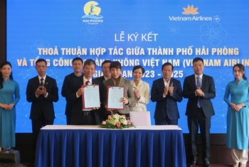 Hải Phòng hợp tác quảng bá du lịch với Vietnam Airlines