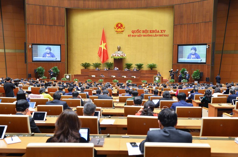 To&agrave;n cảnh phi&ecirc;n họp. Ảnh: quochoi.vn