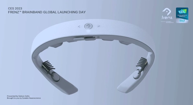 V&ograve;ng đeo đầu th&ocirc;ng minh FRENZ hỗ trợ giấc ngủ được ph&aacute;t triển bởi đội ngũ người Việt Nam.