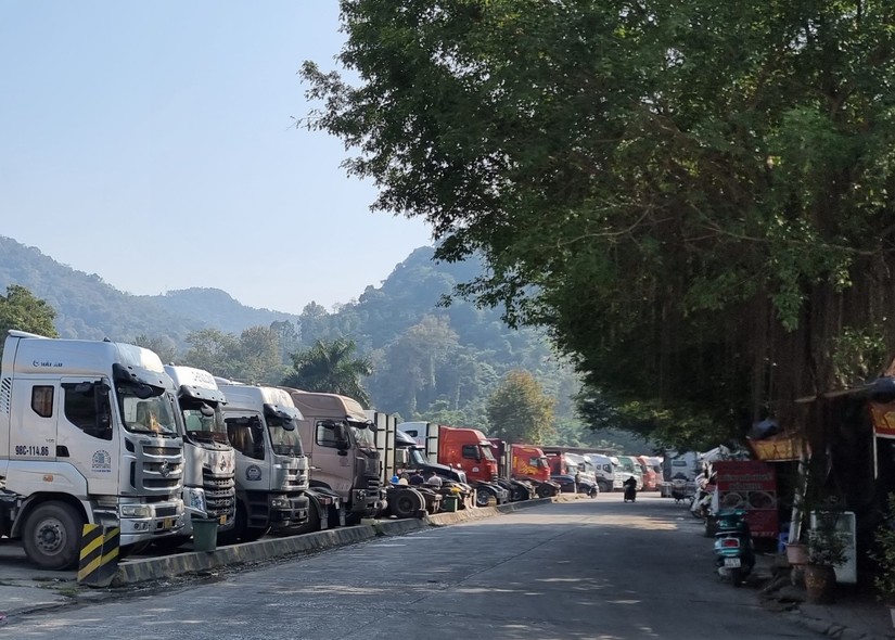 Khu vực cửa khẩu T&acirc;n Thanh. Ảnh: Anh Thư