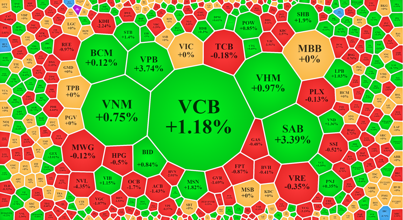 Giao dịch tr&ecirc;n s&agrave;n HoSE phi&ecirc;n 13/1.