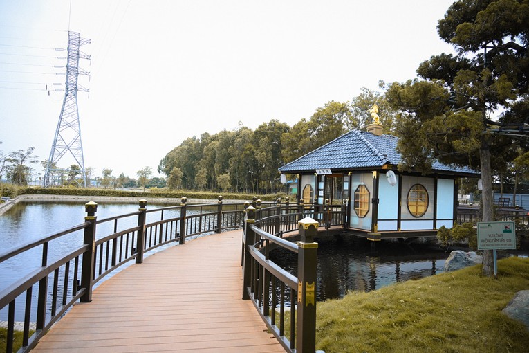 Cảnh quan mang hơi thở Nhật Bản tại KCN Nam Cầu Kiền.