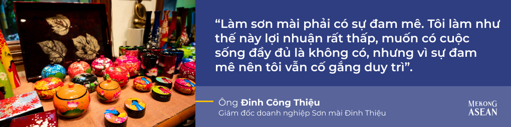 Những ngọn lửa giữ hồn Việt qua sản phẩm sơn mài