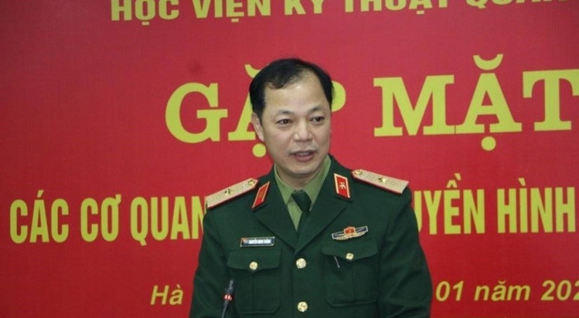 &Ocirc;ng Nguyễn Minh Thắng được bổ nhiệm l&agrave; Ch&iacute;nh ủy Bộ Tư lệnh T&aacute;c chiến kh&ocirc;ng gian mạng, Bộ Quốc ph&ograve;ng. Ảnh: qdnd.vn