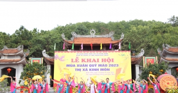 Khai hội mùa xuân Quý Mão 2023 thị xã Kinh Môn, Hải Dương