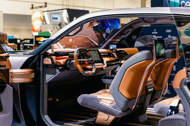 Khoang l&aacute;i của chiếc b&aacute;n tải VF Wild. Nguồn: VinFast.