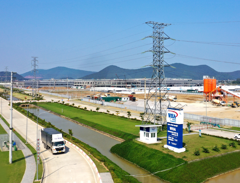 Một KCN được tập đo&agrave;n WHA đầu tư tại Việt Nam.