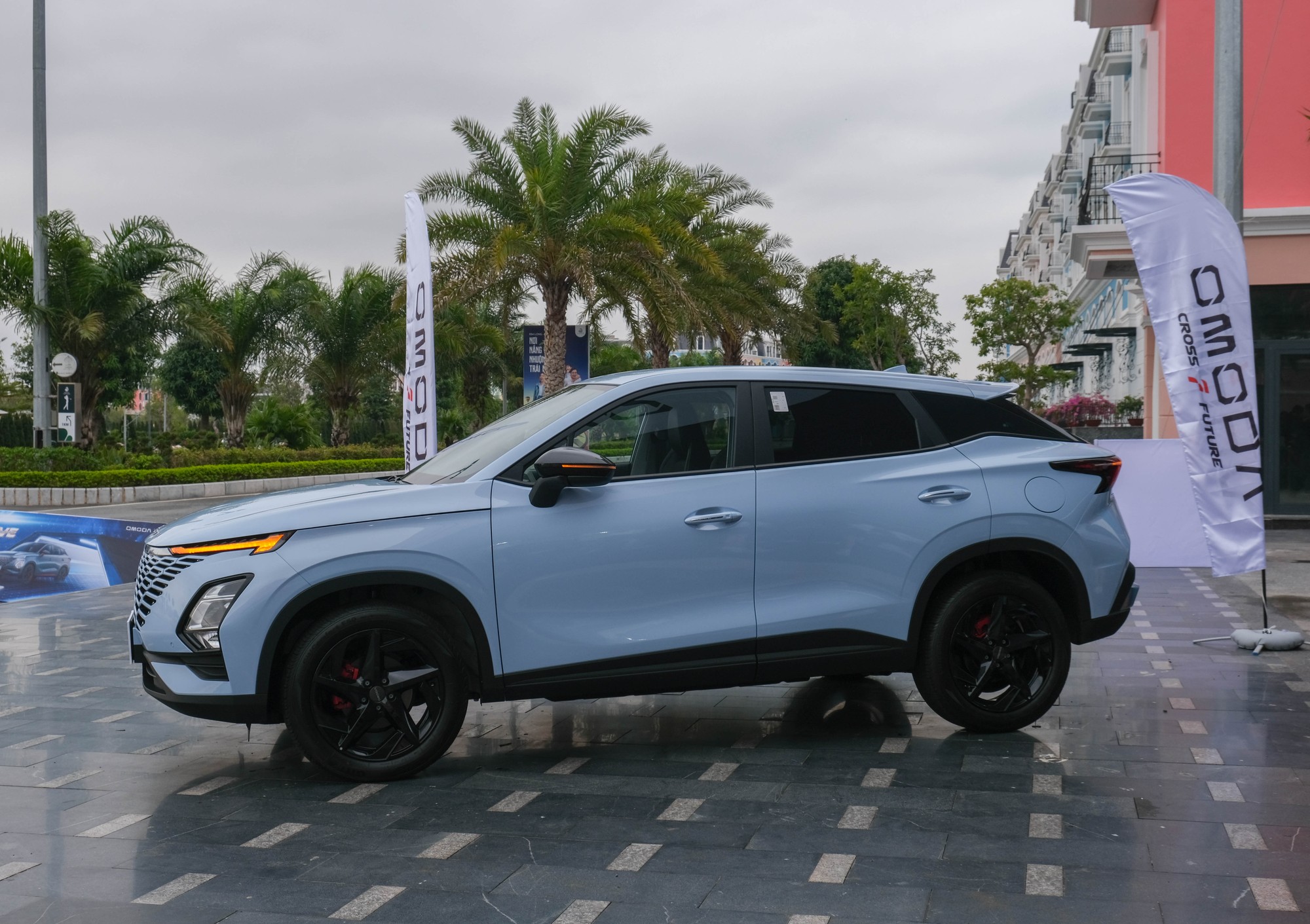 Định vị ở ph&acirc;n kh&uacute;c xe gầm cao hạng B, Omoda C5 hứa hẹn trở th&agrave;nh đối thủ của Kia Seltos, Hyundai Creta v&agrave; Honda HR-V.