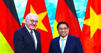 Thủ tướng Phạm Minh Chính hội kiến Tổng thống Đức