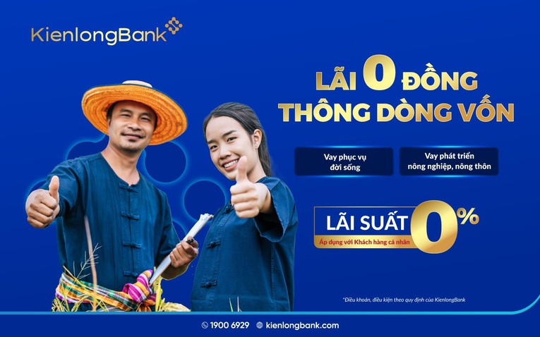 Đầu năm 2024, KienlongBank triển khai chương tr&igrave;nh hỗ trợ l&atilde;i suất 0% nhằm k&iacute;ch cầu hoạt động ti&ecirc;u d&ugrave;ng, đẩy mạnh kinh doanh