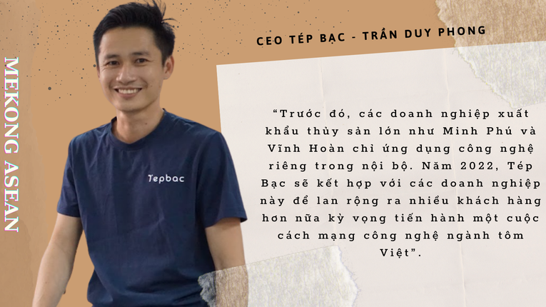 CEO Tép Bạc: Công nghệ IoT giúp hạn chế rủi ro cho ngành nuôi tôm Việt