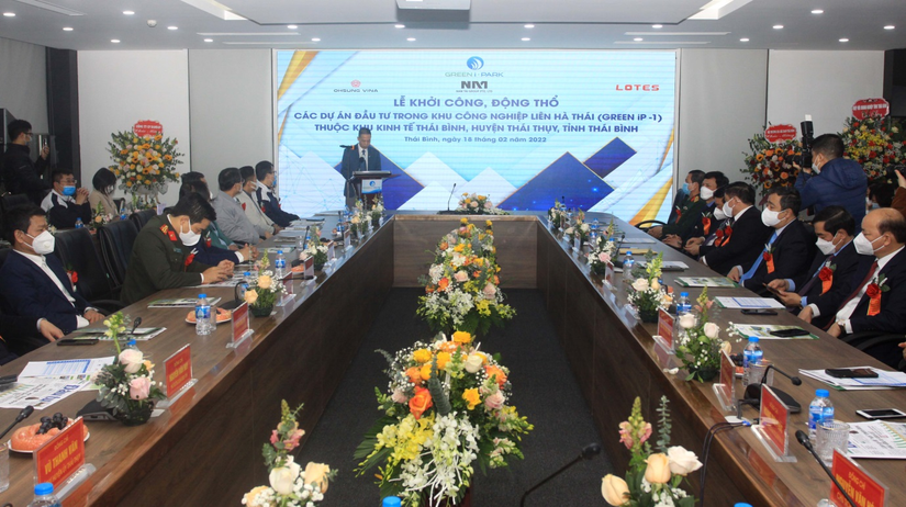 Lễ khởi c&ocirc;ng 5 dự &aacute;n lớn ở Th&aacute;i B&igrave;nh