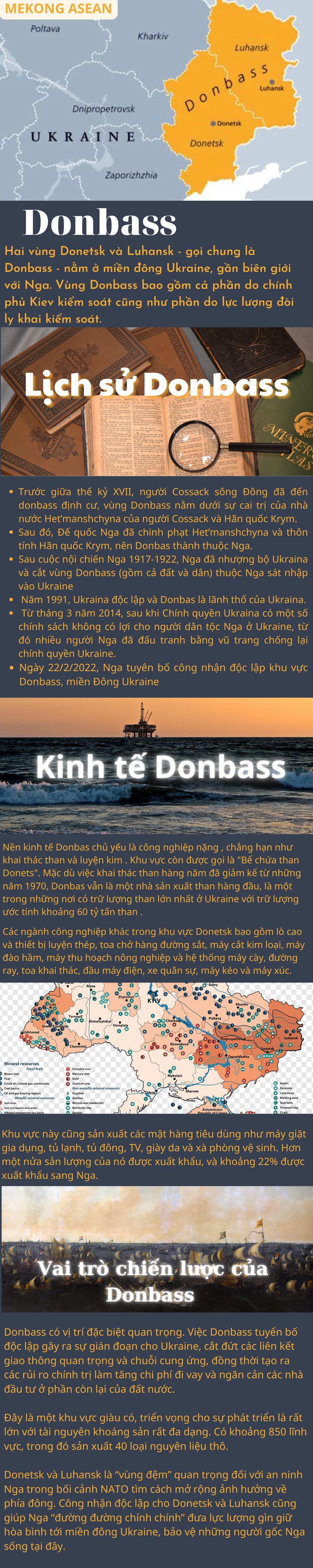Donbass - vùng đất giàu có mà Ukraine đã để mất
