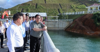 Thủ tướng dự lễ khánh thành hồ chứa nước đa mục tiêu Đồng Mít tại Bình Định